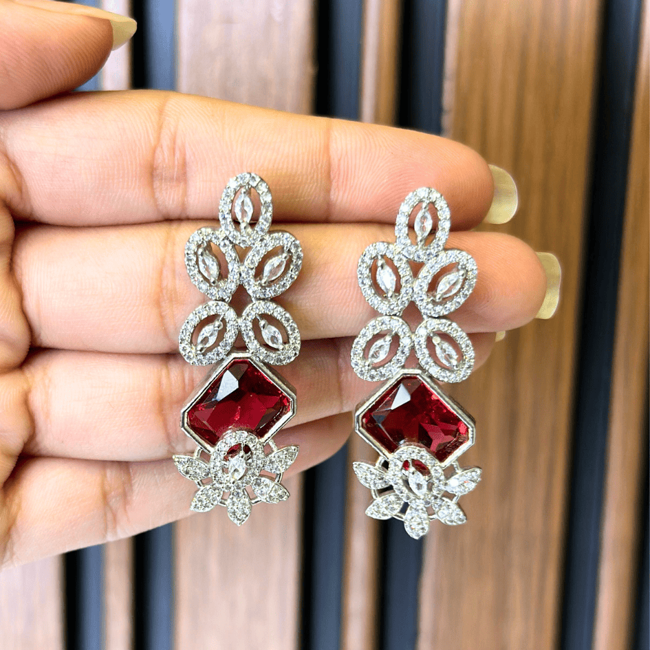 Ruby Zircon Cube Set